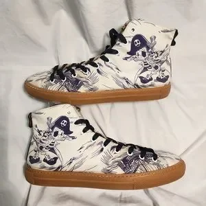 Gucci X Disney Donald Duck Mens 10.5 HiTops Gucci X Disney Donald Duck Mens Hi-tops | Mercari main image 3